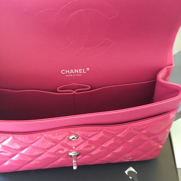 💯Authentic Chanel Double Flap Patent Jumbo Bag - Picture 5 of 7